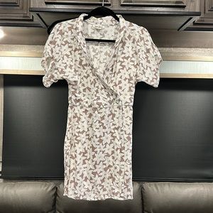 Billabong salty blonde wrap dress size xs